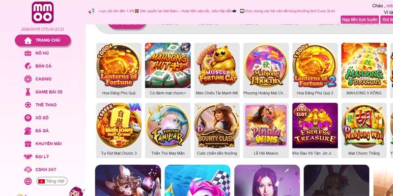 MMOO Wfmxl ⭐️ Link Vào MMOO.COM Nổ Hũ【2026】✔️ MM OO Link +88K 18 7 chuyên mục cá cược đặc sắc không thể bỏ lỡ tại MMOO
