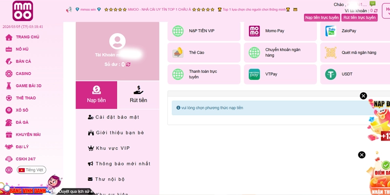 MMOO Wfmxl ⭐️ Link Vào MMOO.COM Nổ Hũ【2026】✔️ MM OO Link +88K 17 Chính sách giao dịch MMOO tiện lợi thần tốc trong 5 phút