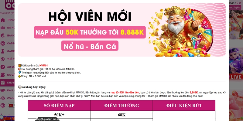 MMOO Wfmxl ⭐️ Link Vào MMOO.COM Nổ Hũ【2026】✔️ MM OO Link +88K 19 Khuyến mãi nạp đầu MMOO giá trị khủng đến 8.888K